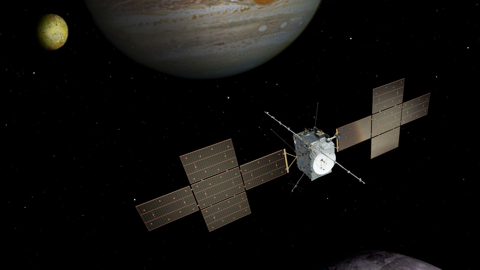 The European JUICE mission is heading to Jupiter. With Czech components on board.
