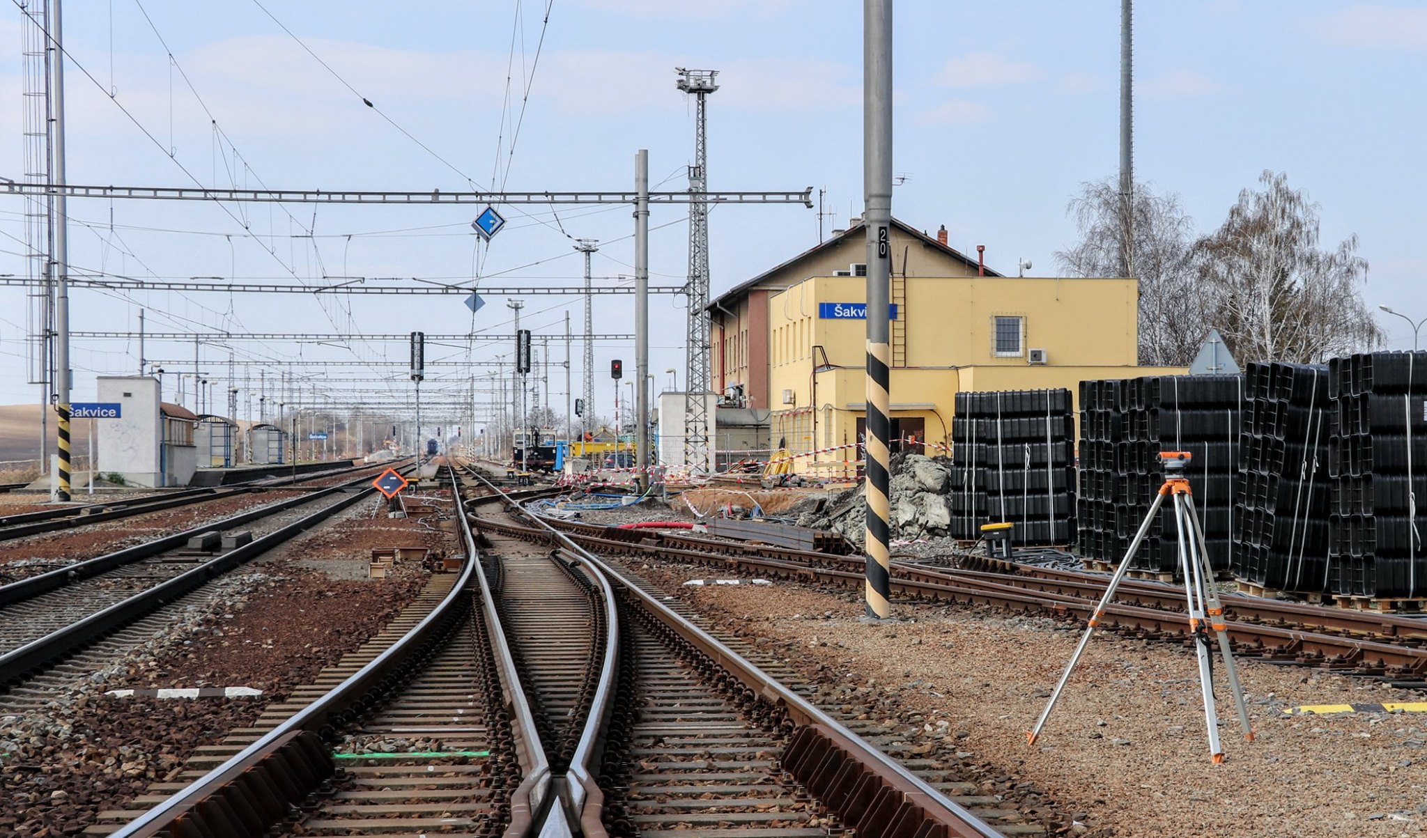 Stanice Šakvice bude mít nové nástupiště a podchod