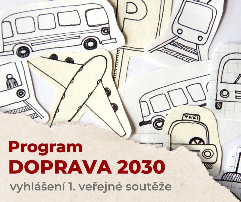 První výzva nového programu DOPRAVA 2030 byla otevřena, podpoří inovativní projekty v dopravě