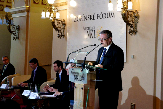Antonín Prachař na Žofínském fóru: Vypíšeme stavební zakázky za 54 miliard