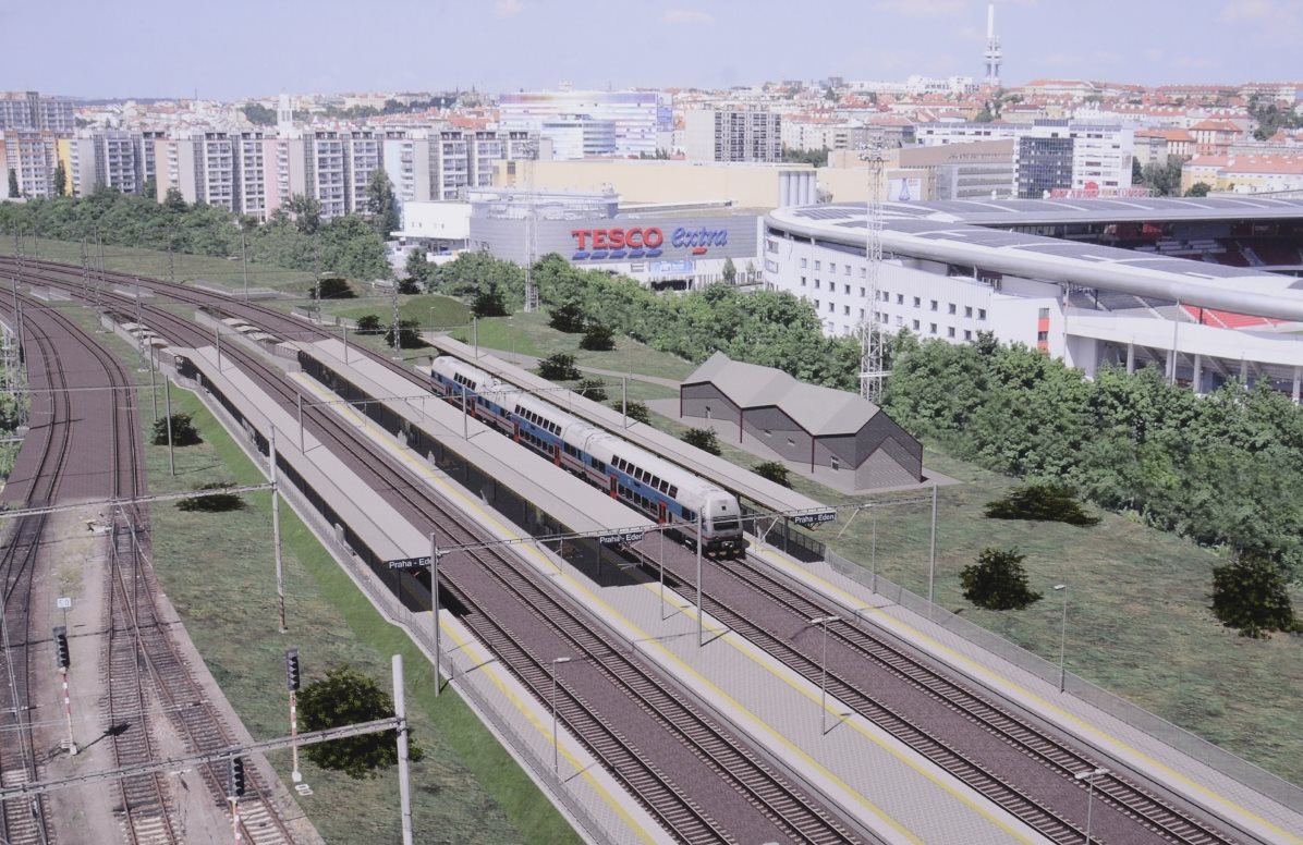 V Praze vzniknou dvě nová nádraží – Eden a Zahradní Město 