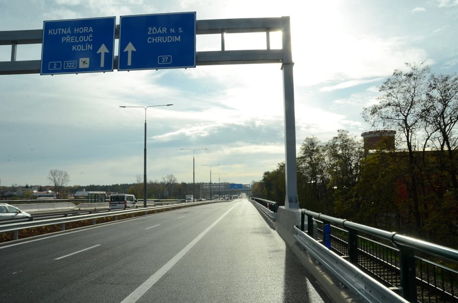 Řidičům se otevřel nový průjezd Pardubicemi, přispěje k plynulejšímu provozu