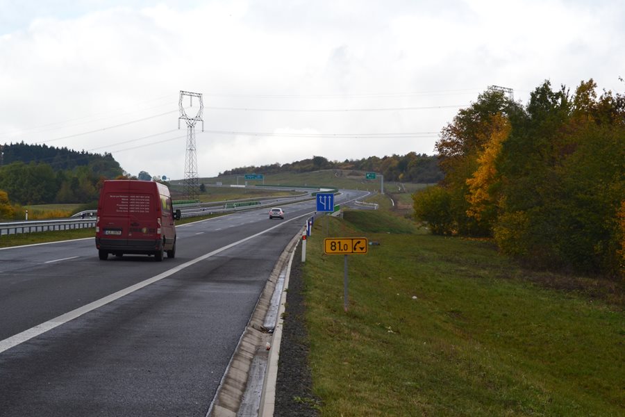  V listopadu se začnou stavět nové úseky dálnice D6
