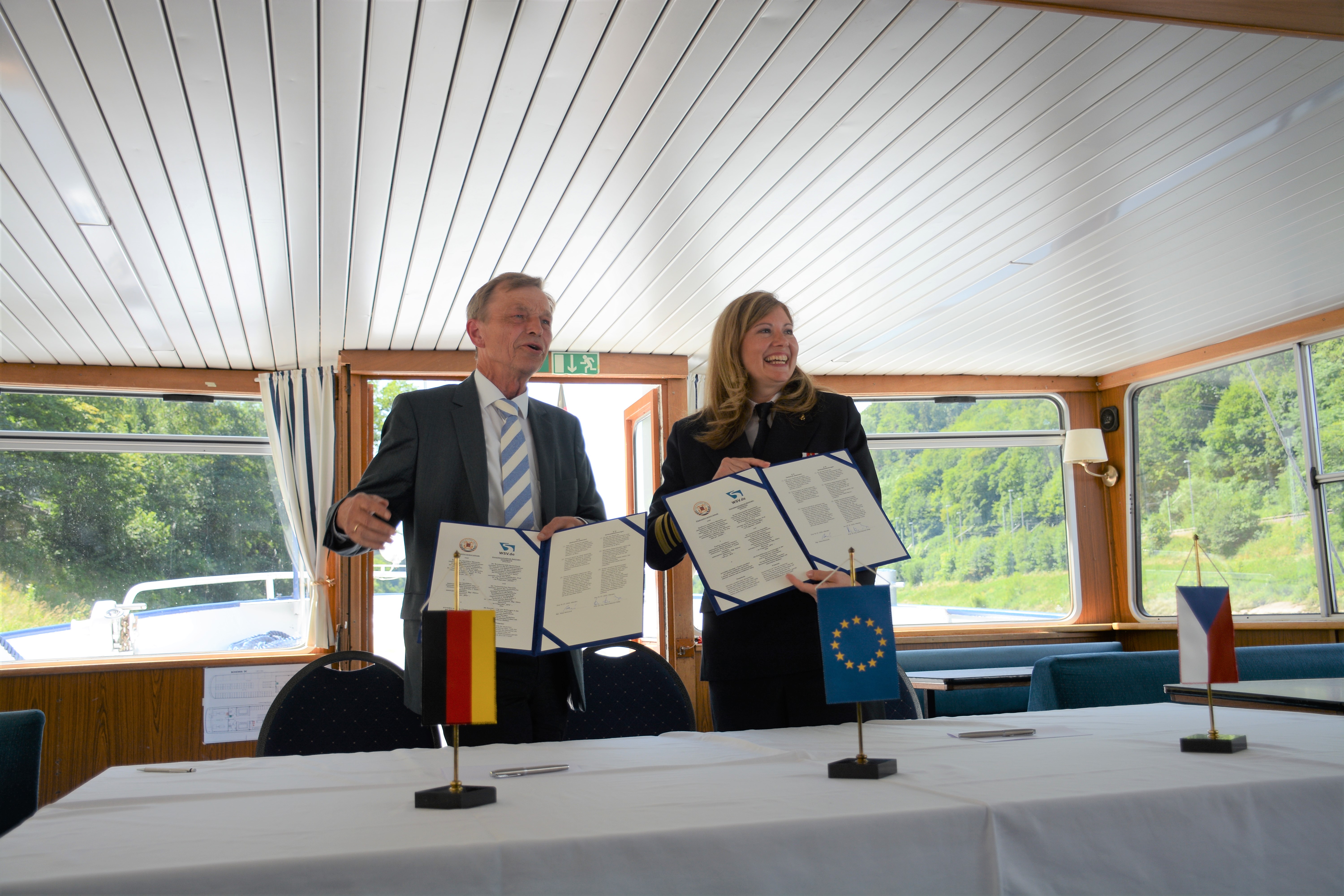 New agreement will facilitate access to German waterways for Czech navigation