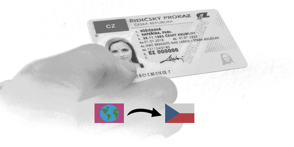 Exchange of a driving licence issued by a foreign state (non-EU Member State) for a Czech driving licence